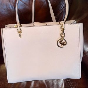 Michael Kors Sofia ballet tote & matching wallet